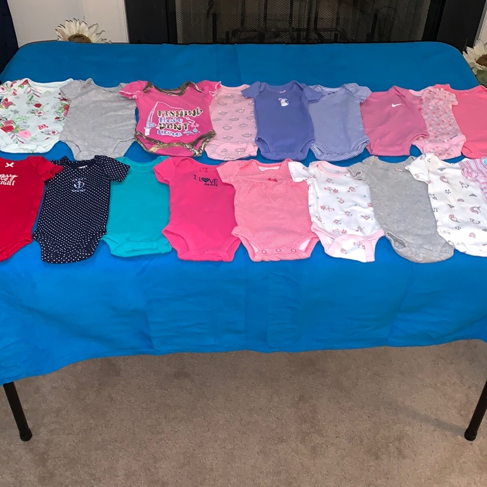 Girls Bundle NEWBORN, #18 pc Set, Various Brands, Gently Used, Great Condition